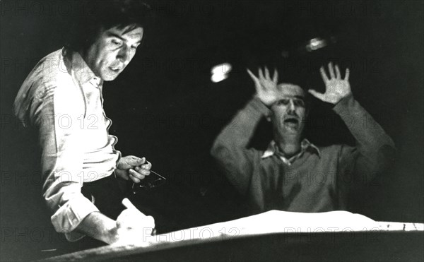 Claudio abbado and luigi nono, 70's