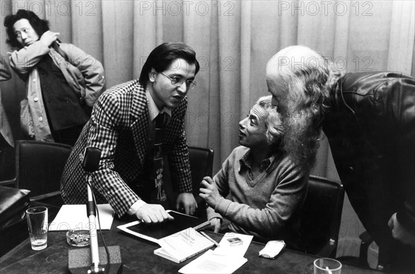 David cooper, jodef fainberg and armando verdiglione at congress of psychoanalysis, milan, 1976