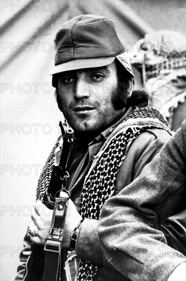 Lebanon soldier of lebanese arab army, 1976