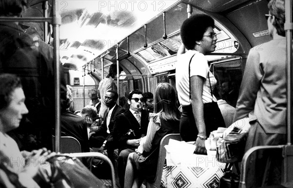 London underground, uk, 70's