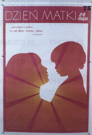 Mother's Day May 26, Polish poster