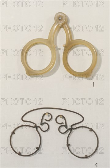 Eyewear history, fassamano scissors and metal glasses, XIX century