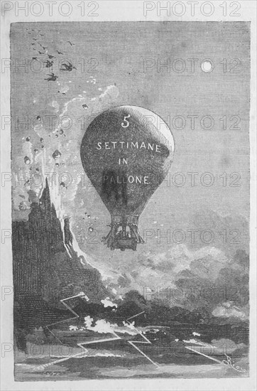 Cinq semaines en ballon, jules verne