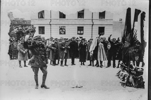 Gabriele d'annunzio in fiume, 1919