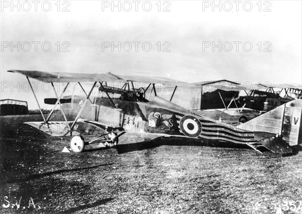 SVA aircraft with which D'Annunzio flew to Vienna, 1918