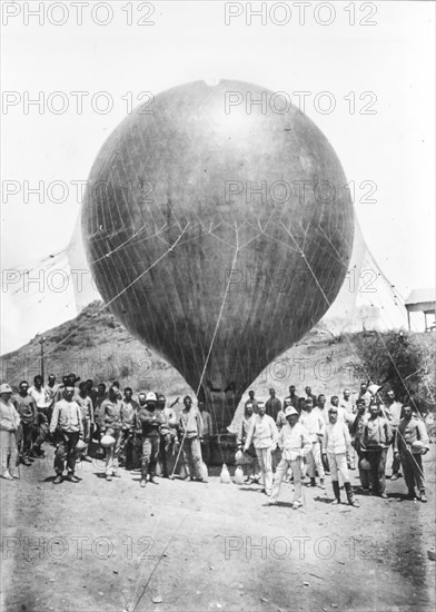 Italian military engineering with Guglielmo Pecori Giraldii in Saati, Eritrea, 1911