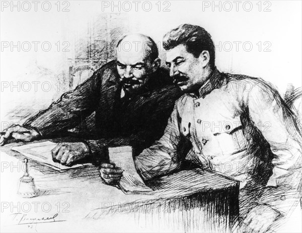 Lenin and stalin