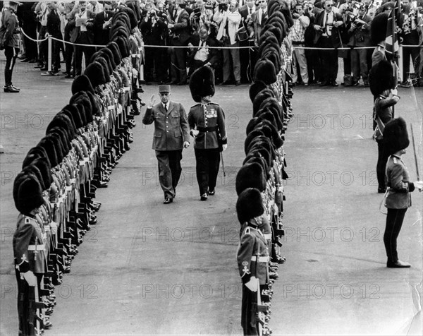 Charles de gaulle, quebec, canada 1967