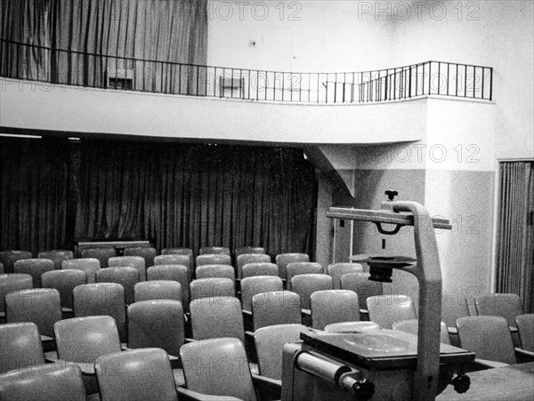 Lesson room, hospital, 70s