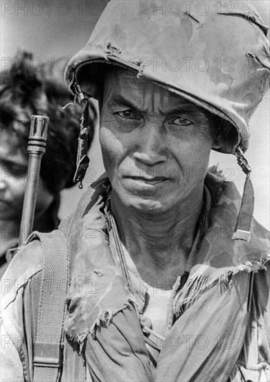 Soldier, Cambodia, 70s