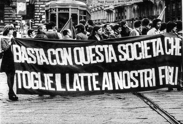 Demonstration, milan