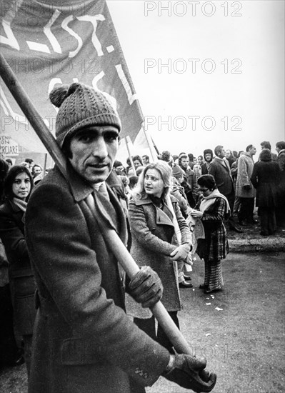 Hospital workers in demonstration in Milan