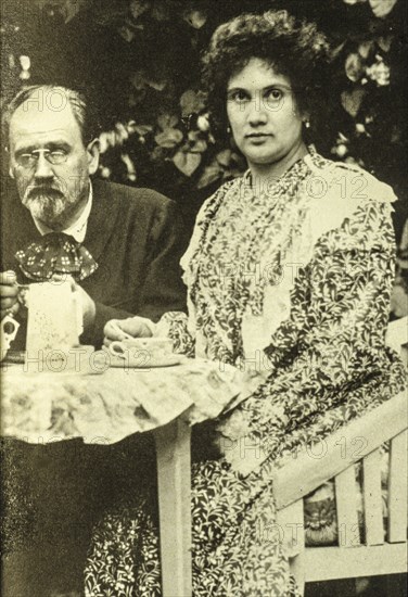 Emile zola and wife alexandrine meley