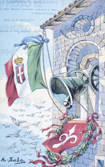 La campana di san giusto, 1915