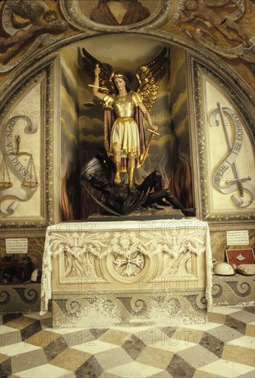Chapel of the sanctuary of the virgin blessed castelmonte, udine