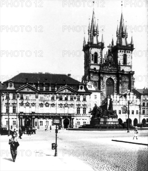 Kinsky palace, prague, 1960s