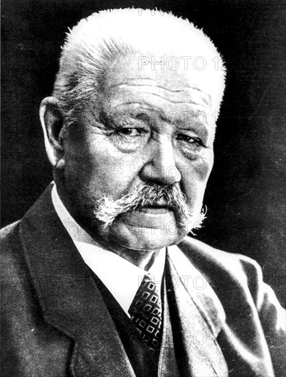 Paul von hindenburg, 1934