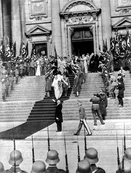 Hermann goering wedding, 1935