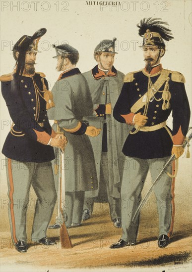 Savoy army, artillery