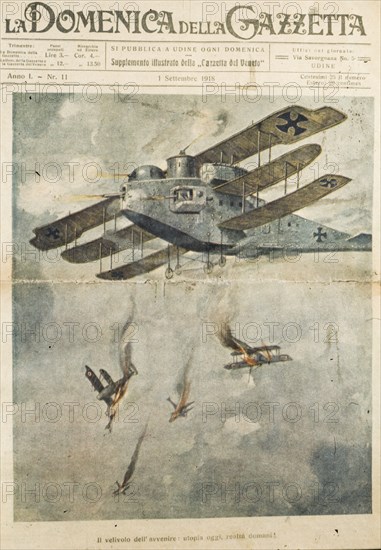 La domenica della gazzetta, illustrated supplement of the gazzetta del veneto, 1 September 1918