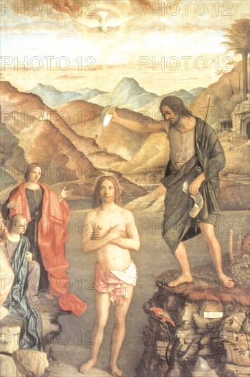 Baptism of Christ, giovanni bellini