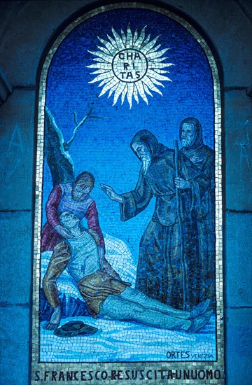 Newsstand on the way of miracles, francesco da paola sanctuary