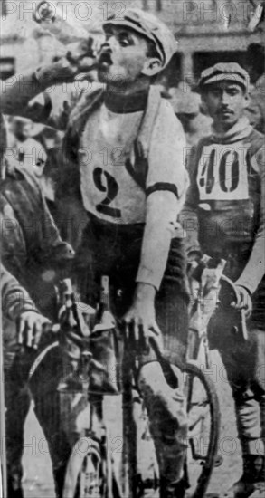 Lucien petit-breton, lucien georges mazan, winner of the parigi-tours 1906