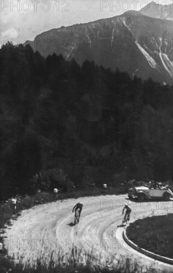 Fausto coppi and gino bartali, giro d'italia