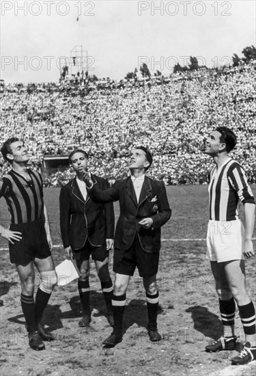 Coin toss, inter - juventus 1946