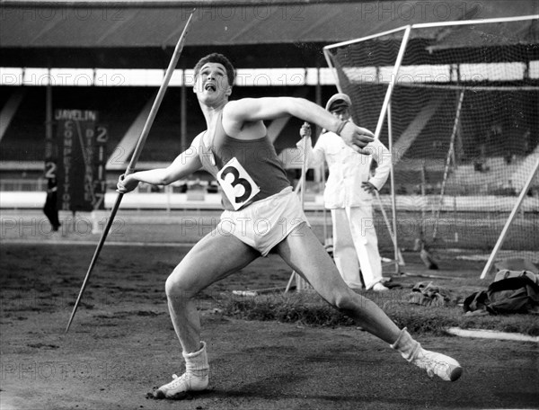 Raffaele Bonaiuto, javelin, 1960
