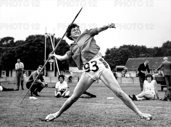 Athletics, susan platt, javelin, 1960