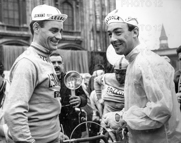 Cycling, start of the Tour of Italy, 1962