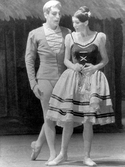 Carla fracci, erik bruhn, giselle, 1969