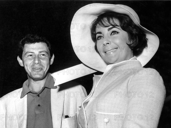 Elizabeth Taylor, Eddie Fisher, 1981