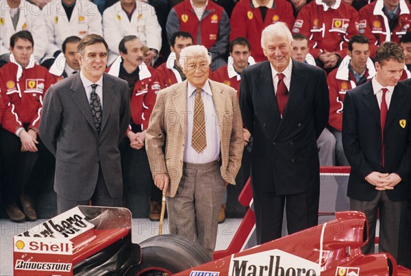 Ferrari F399 , paolo cantarella, giovanni agnelli, paolo fresco, eddie irvine, 90s