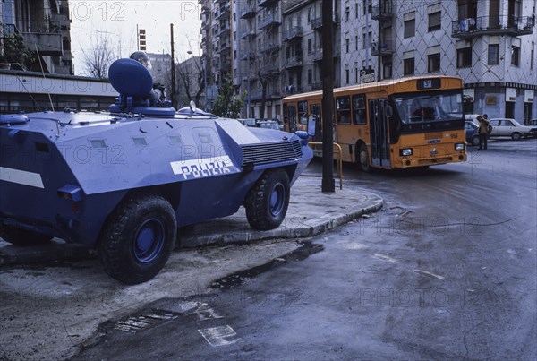 Police controls, palermo 80s