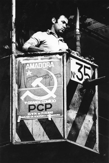 Pcp, portuguese communist party, amadora, portugal, 70s