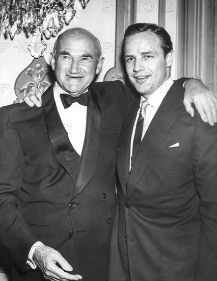 Marlon brando, samuel goldwyn, 1966