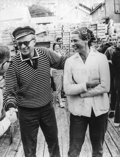 Ingrid bergman, lars schmidt, dannholmen, 60s