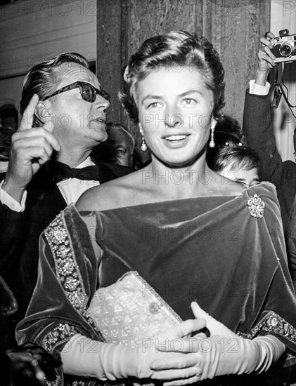 Ingrid bergman, lars schmidt, 1961