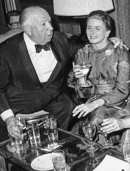 Alfred hitchcock, ingrid bergman, 1967