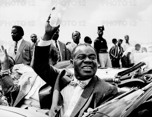 Louis armstrong, ghana, 1960