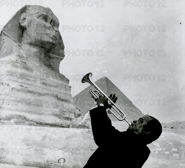 Louis armstrong, egypt 1961