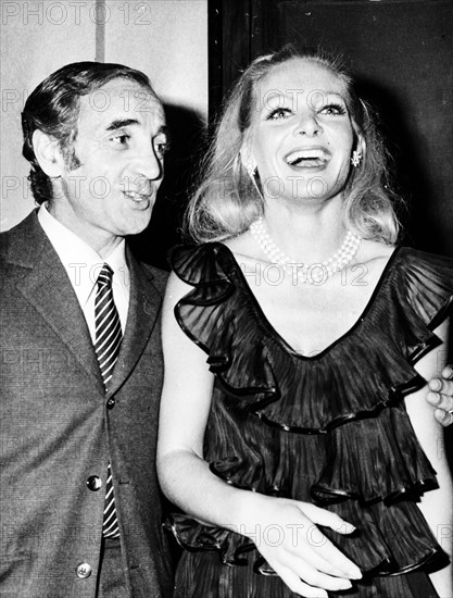 Charles aznavour, ingrid schoeller, castrocaro 60s