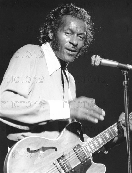 Chuck berry, the rainbow theatre, finsbury park, london 1973