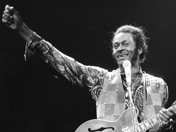 Chuck berry, the rainbow theatre, finsbury park, london 1973