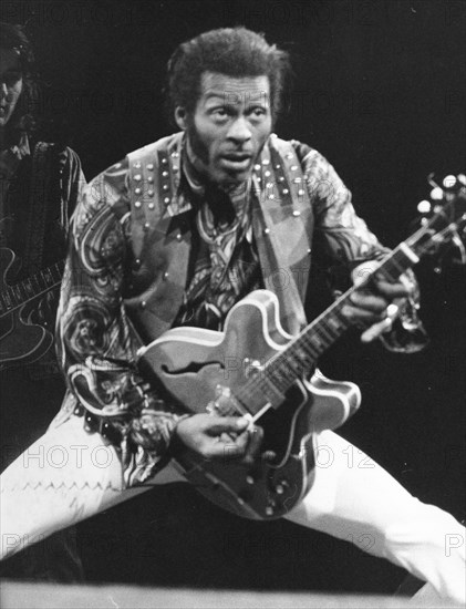 Chuck berry, the rainbow theatre, finsbury park, london 1973