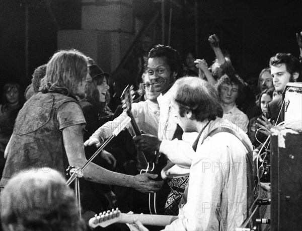 Chuck berry, the buxton festival, buxton, 1973