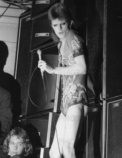 David bowie, hammersmith odeon, london 1973