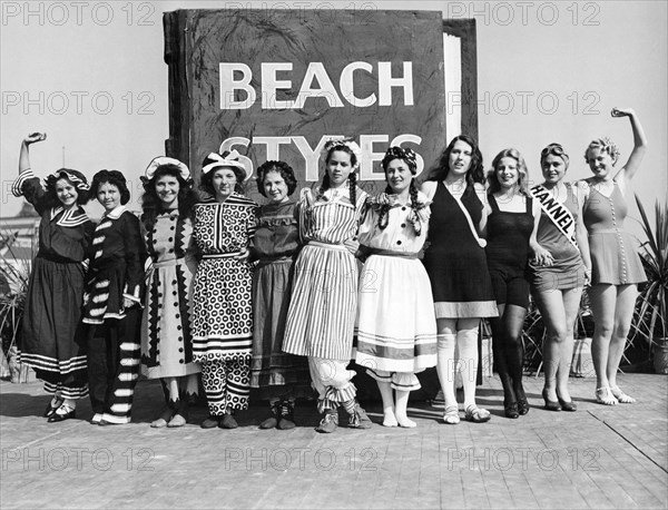 Archival Bathing Suit Display